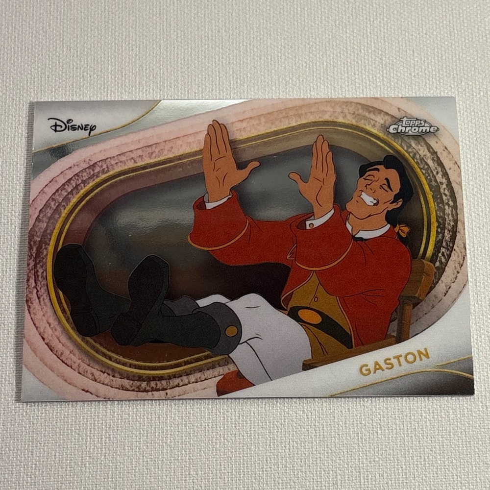 [5/$15] 2025 TOPPS CHROME DISNEY GASTON BEAUTY AND THE BEAST - BASE CARD #127 NM